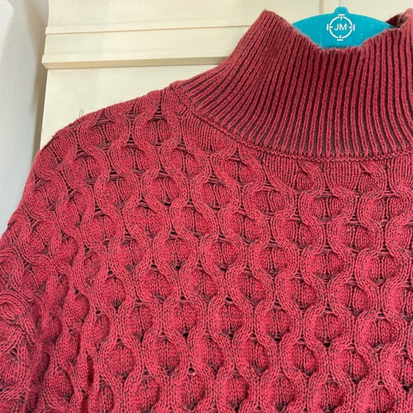 Oversized, Textured Tunic Sweater - Picture 2 of 3